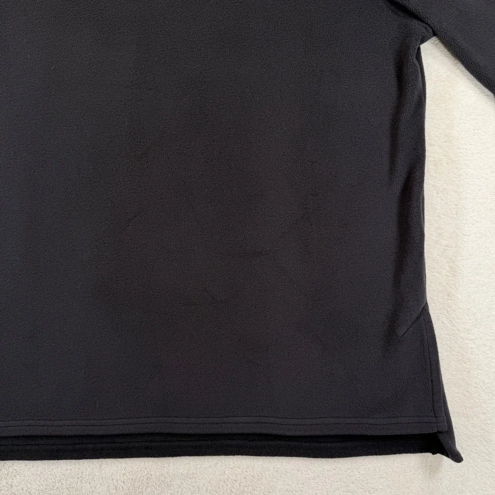 Vintage 2000s Jordan Fleece Shirt Mens M Black Tonal Jumpman 244143-655 Y2K-RARE